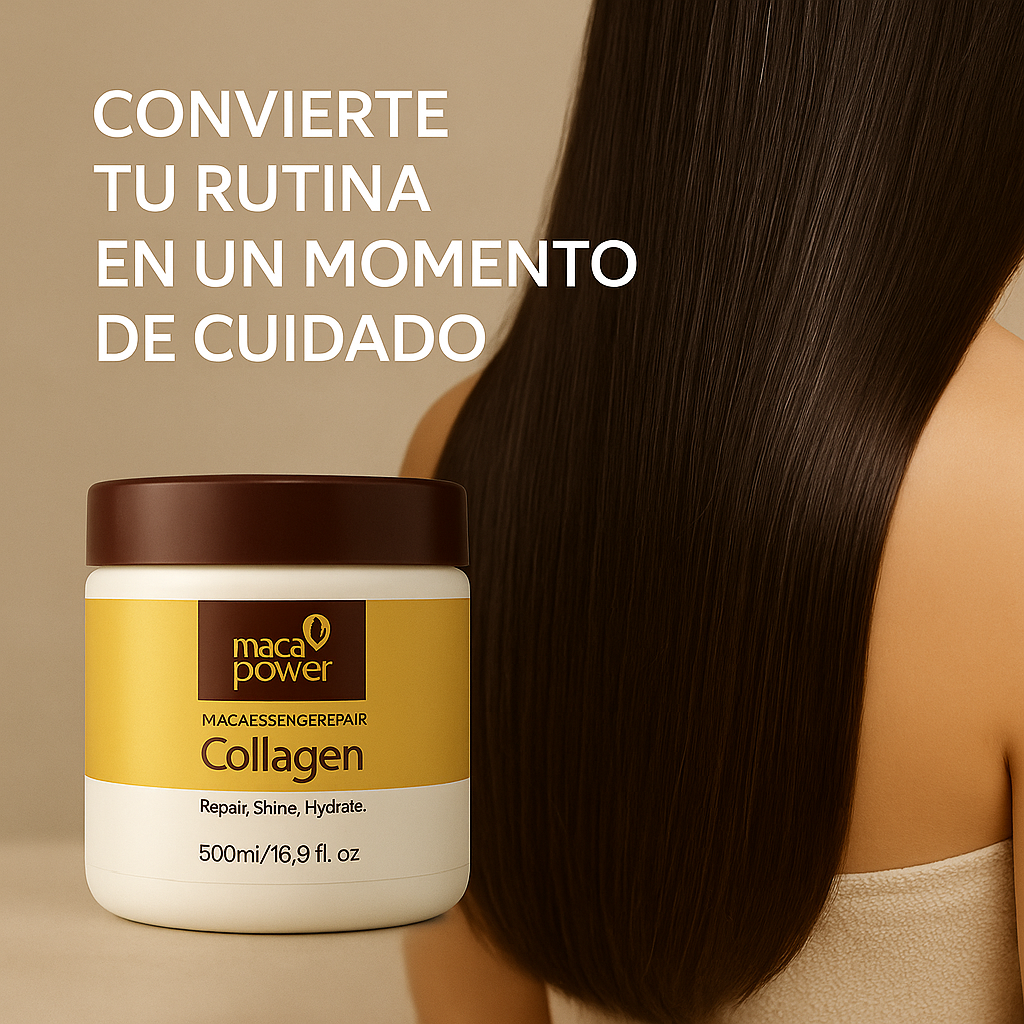 MASCARILLA COLAGENO PARA CABELLO 200ML- MACA POWER™