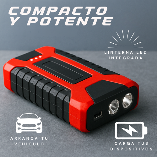 BATERIA PORTATIL PARA AUTO - POWER PRO™