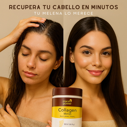 MASCARILLA COLAGENO PARA CABELLO 200ML- MACA POWER™