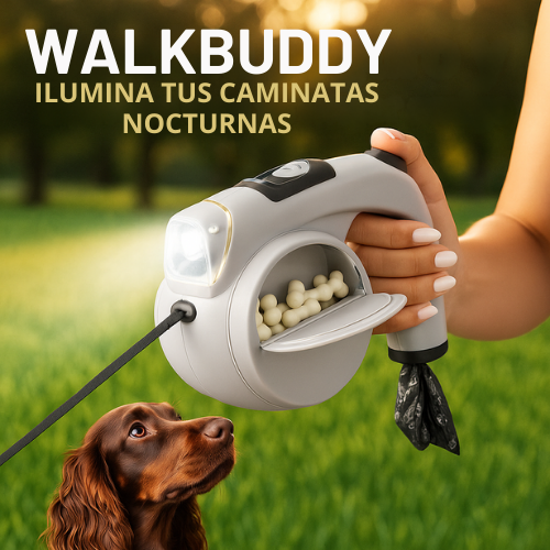 CORREA MULTIFUNCION PARA PERROS - WALKBUDDY™