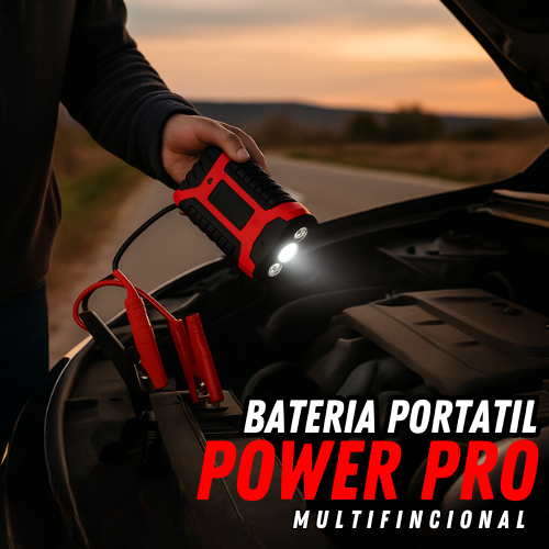 BATERIA PORTATIL PARA AUTO - POWER PRO™